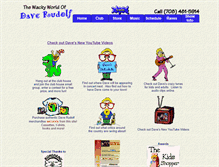 Tablet Screenshot of daverudolf.com